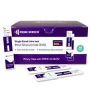 Prime Screen Alcohol ETG Urine Test - At Home Rapid Testing Dip Card Kit - 80 Hour Low Cut-Off 300 ng/mL - WETG-114 [25 Pack]