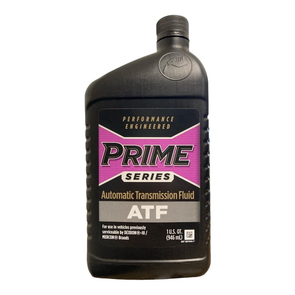 Prime Series ATF Transmission Fluid DEXRON II, DEXRON III, MERCON (1qt, 12 Pack)
