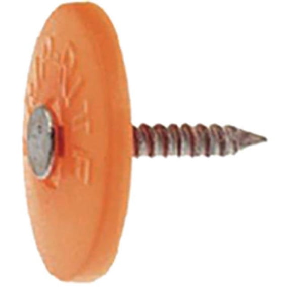Prime Source 212PRCAP1 2.5 in. Plastic Round Cap Roofing Nail