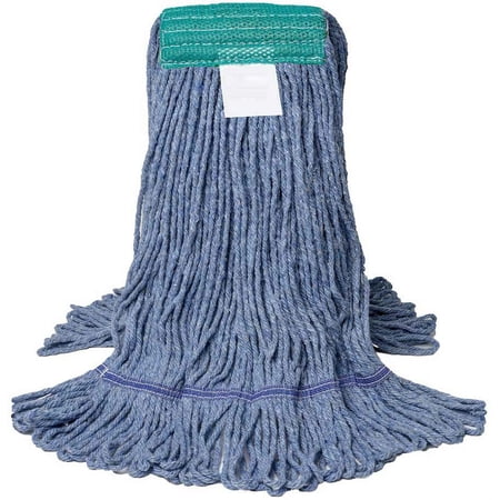 Prime Source JW Atomic Loop Blended Large Blue Wet Mop with 5 inch Headband -- 1 each.