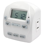 Prime TNIDP12 EZ-SET 1-Outlet 24-Hour Digital Indoor Timer