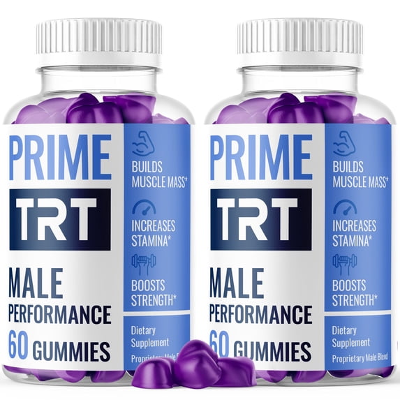 Prime TRT Gummies Advanced Formula All Natural Vitamin Supplement PrimeTRT 120 Gummies