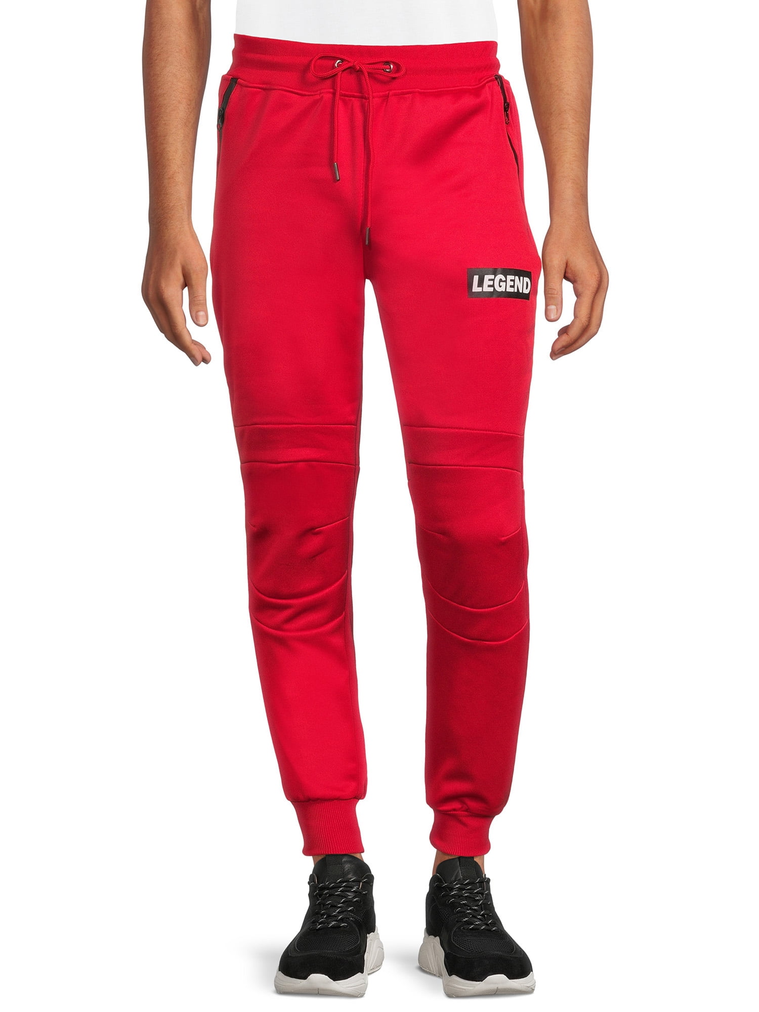 Men's Luminous Icon Stripe Zipper Pocket Activewear Pants – Home