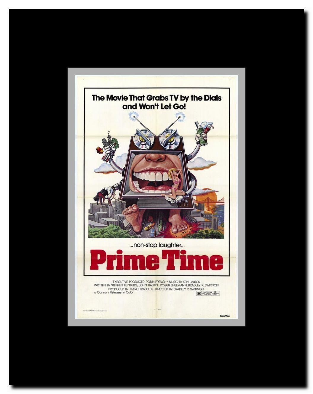 Prime Time Framed Movie Poster