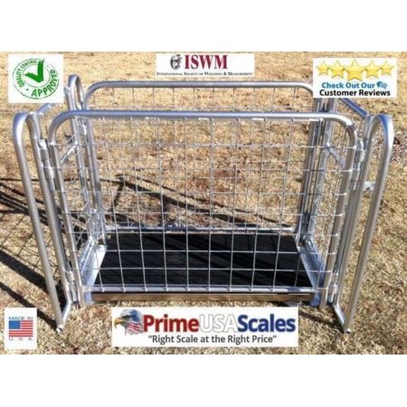 Prime USA Scales 600 lb Digital Display Livestock Vet Scale