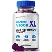 Prime Vigor XL Gummies   Official Prime VigorXL ME All-Natural Gummy for Physical Health & Overall Well-Being, Premium Gomitas for Energy, Vitality & Wellness Support, Reviews 60 Gummies