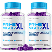 Prime Vigor XL for Men Advanced Formula Supplement with Premium Ingredients 120 Gummies