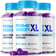 Prime Vigor XL for Men Advanced Formula Supplement with Premium Ingredients 180 Gummies