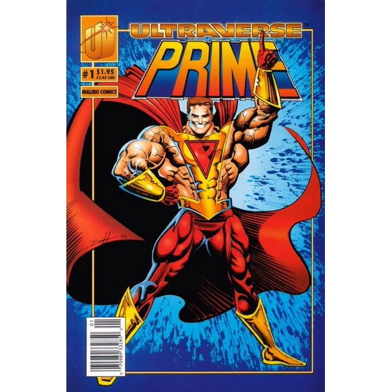 Prime (Vol. 1) #1 (Newsstand) VF ; Malibu Comic Book