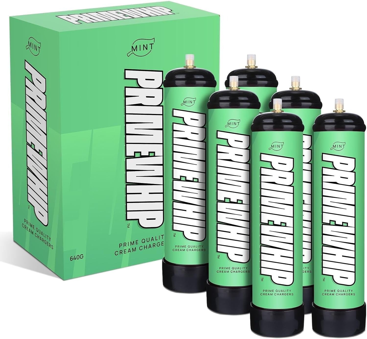 Whipped Cream Dispenser PrimeWhip Watermelon Nitrous Tank - 640G