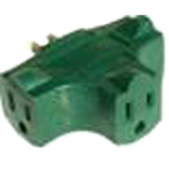 ADAPTER GROUND 3OUT 125V (Pack of 1)