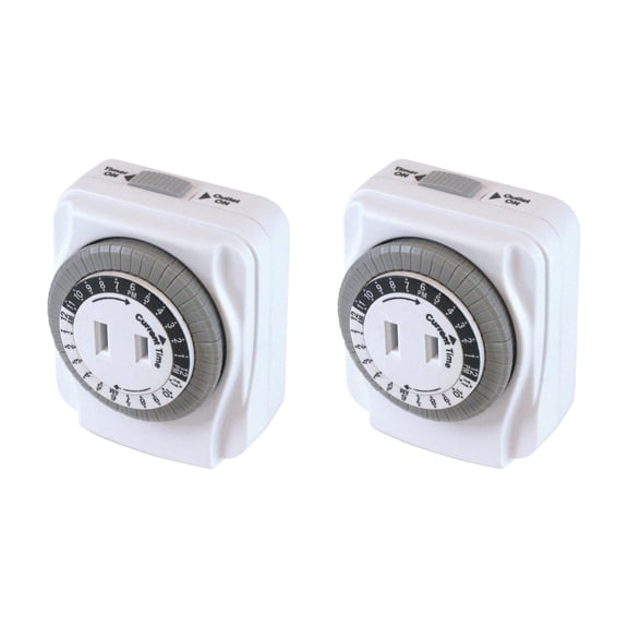 Prime Wire & Cable Prime 24 Hr. Indoor Timer - Pack of 16