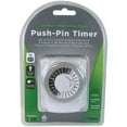 thumbnail image 1 of Prime Wire & Cable TNINL2412-RC 24 Hour Mechanical Timer With Nightlight, White, 1 of 2