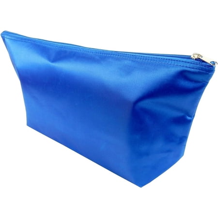 Prime Zippered Storage Bag - Travel Pouch with Waterproof Lining, Nylon - Blue