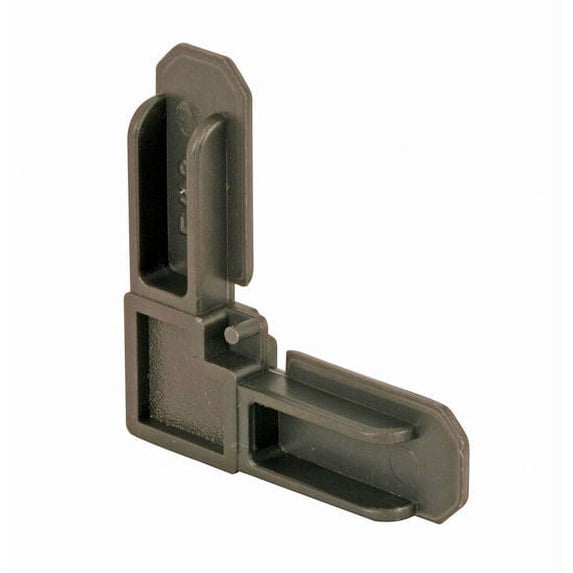 Prime-line Products 1/4 in. Plastic Corner in Bronze, 50-Pack