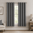 thumbnail image 1 of PrimeBeau 100% Blackout Grommet Curtains, Soundproof, Energy Light Block, 52x84-Inch, Dove Gray, 1 of 6