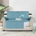 thumbnail image 1 of PrimeBeau 100% Waterproof Loveseat Cover Protector Couch Covers(Seat Width 54", Stone Blue), 1 of 7
