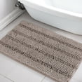 thumbnail image 1 of PrimeBeau Microfiber Non Slip Mat Anti-Slip Bath Mat, 20 x 32 Inch, Khaki, 1 of 7