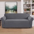 thumbnail image 1 of PrimeBeau Sofa Slipcover 1 Piece Sofa Cover 4 Seater Soft Couch Cover(Sofa X-Large, Gray), 1 of 6