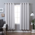 thumbnail image 1 of PrimeBeau Thermal Insulated Blackout Curtains for Bedroom, Off-White, Grommet, 52" x 84" , 2 Panels, 1 of 7