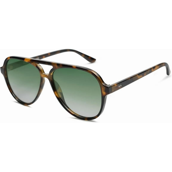 PrimeCook Shop Classic Polarized Aviator Sunglasses for Women Men, Retro Trendy Aviators Shades SJ2201