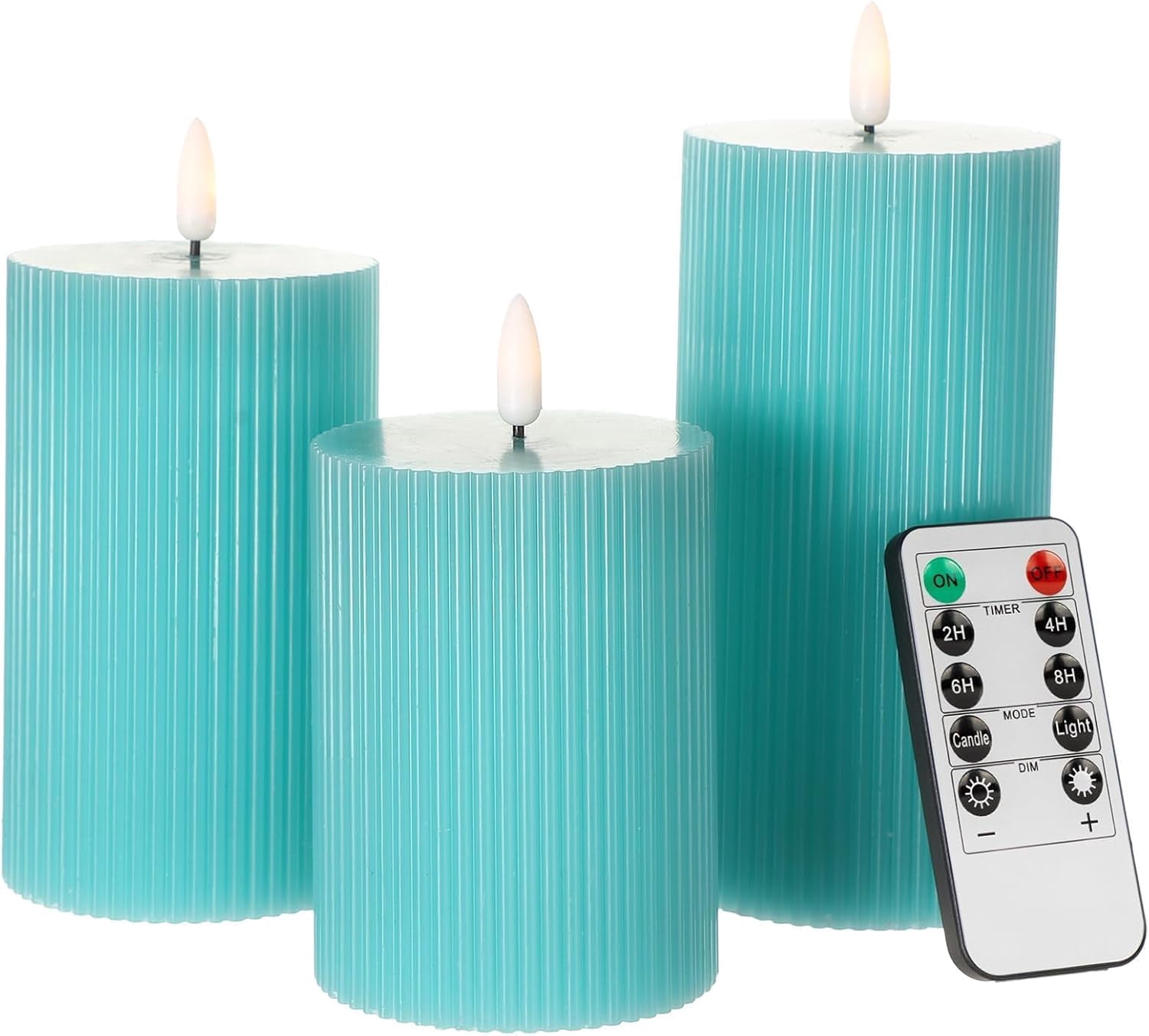 Skip Remote Operating PrimeCook Shop Flameless Candles with Remote, Battery Operated LED ...