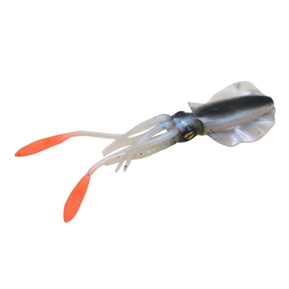PrimeGo 15CM/15/20G Soft Squid Lure Realistic Bionic Artificial Octopus Lure Squid Swimbait Sea Boat Saltwater Trolling Fishing Accessories