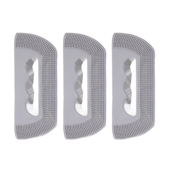 PrimeGo 3Pcs Pet Hair Removal Tool Silicone Pet Fur Removal Tool Dog Cat Shedding Removal Lint Remover for Sofa Carpet Car Seats