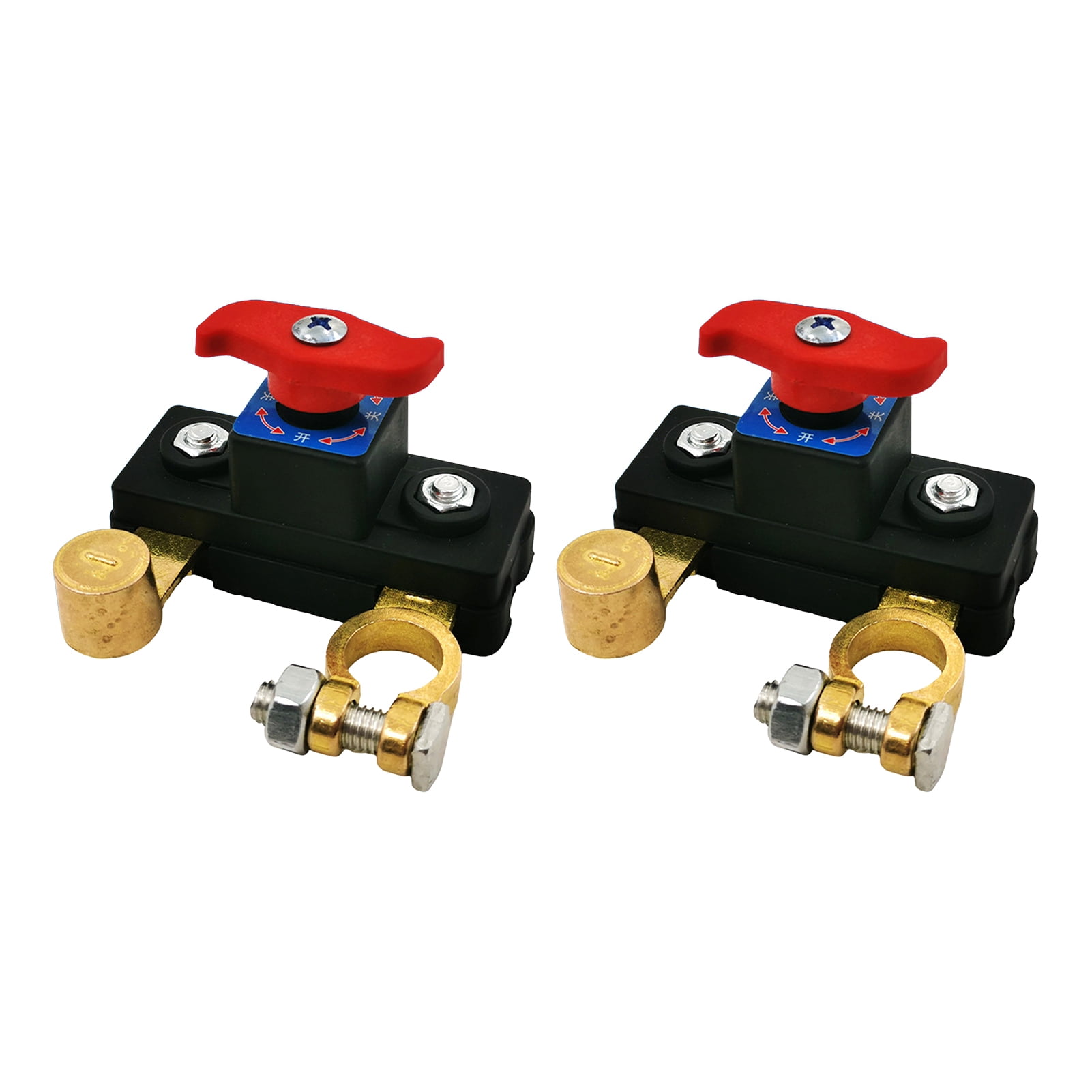 PrimeGo Car Cut-off Switch Safe Reliable Battery Disconnect with Brass ...