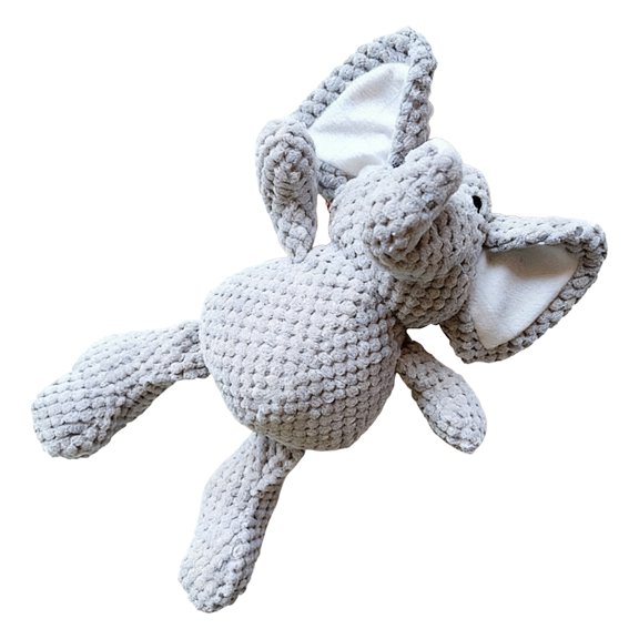 PrimeGo Dog Plush Toy Interactive Squeaky Stuffed Animal Toy Soft Duck Rabbit Donkey Dog Chew Toy for Heavy Chewers Small Medium Large Dogs Fetch Lovers