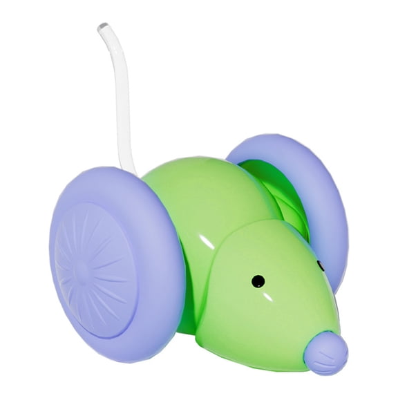PrimeGo Electric Mouse Cat Toy Motion Activated Automatic Moving Mouse Interactive USB Rechargeable Mouse Toy for Cat Hunting Instinct Anxiety Relief