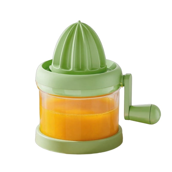 PrimeGo Lemon Squeezer Manual Orange Press Squeezer with Built-in Measuring Cup Multifunctional Citrus Fruit Hand Juicer for Lemons Limes