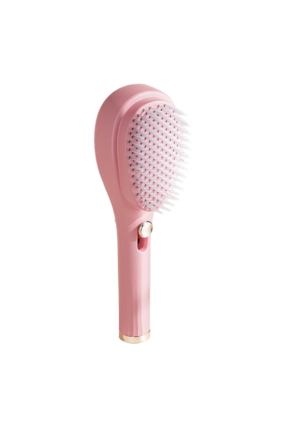 Retractable Hair Brush Double-sided Self-Cleaning Scalp Massage Anti-static Air Cushion Comb Portable Men Women Hair Detangling Styling Brush