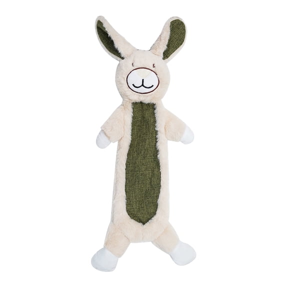 PrimeGo Squeaky Plush Dog Chew Toy Boredom Stress Relief Frog Bear Sloth Rabbit Plushie Small Medium Large Dog Teething Interactive Animal Toy Pet Supplies