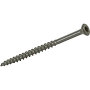 Primeguard Deck Screw Star Drive - Rust and Corrosion Resistant - 1-1/4 In, Steel, Silver