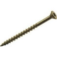 thumbnail image 1 of PrimeGuard Plus No. 9 x 2 in. Star Flat Head Deck Screws, Gold - 5 lbs - Pack of 4, 1 of 1