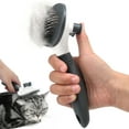 thumbnail image 1 of Prime Pets Cat Brush for Shedding, Self Cleaning Slicker Brush for Dogs Bunny Puppy Grooming, 1 of 7