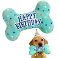 thumbnail image 1 of Prime Pets Dog Birthday Toys, Plush Dog Squeaky Toys, Dog Chew Toys Bone for Small Medium Large Dogs, 1 of 8