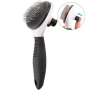 PrimePets Dog Cat Brush, Self-Cleaning Slicker Brush for Shedding and Grooming