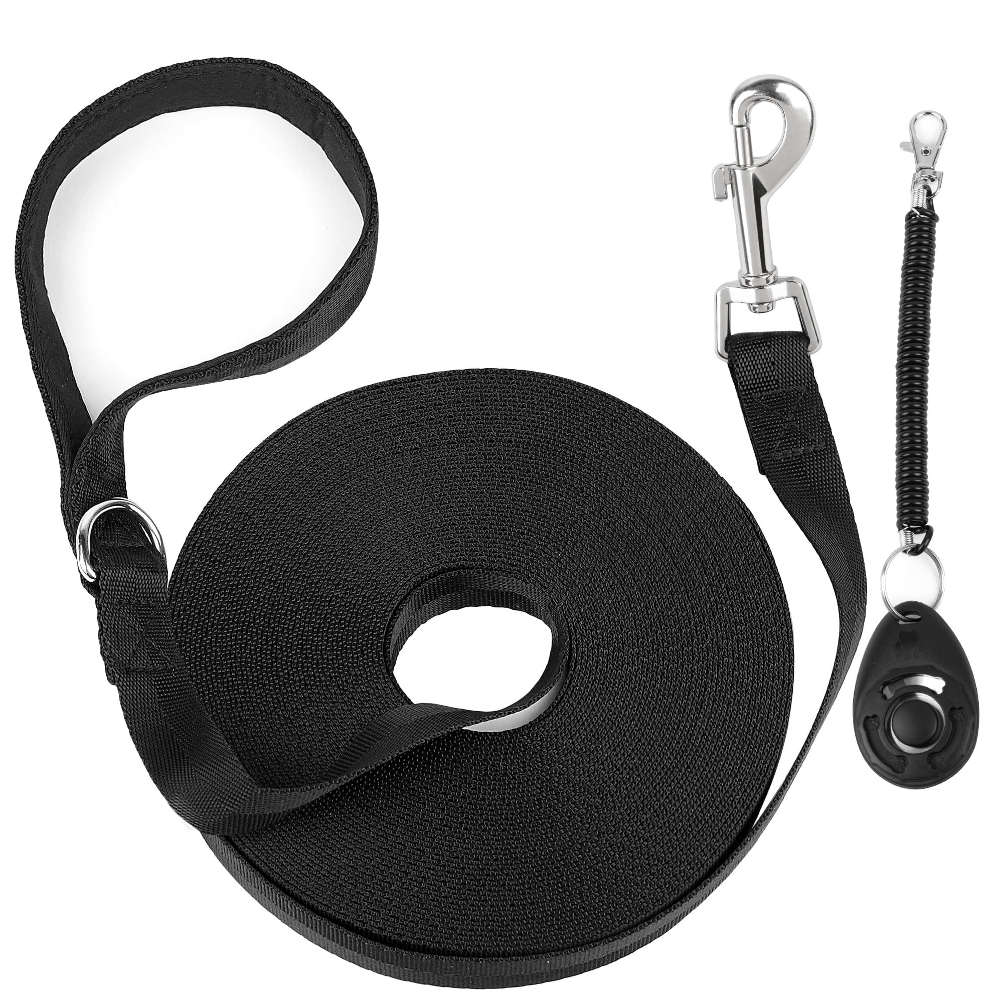 Prime Pets Long Durable Nylon Training Dog Leash, 50 Ft Traction Rope ...