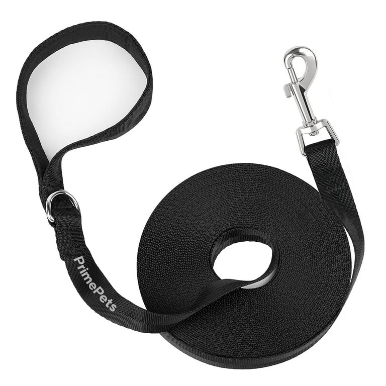PrimePets Long Leash for Dog Training, 20 Ft Dog Leash Nylon