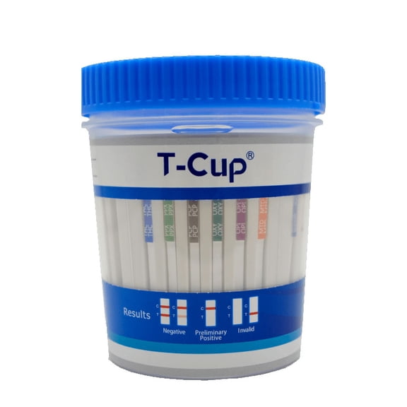 PrimeScreen 6 Panel T-Cup Drug Test TDOA-264A3 (10 pack)