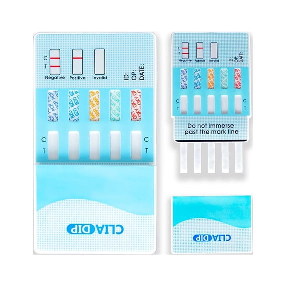 PrimeScreen 3 Panel Dip Card Drug Test WDOA-234 (5 Pack)