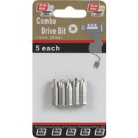 Grip-Rite 1" Sq./Phillips Combination Insert Screwdriver Bit
