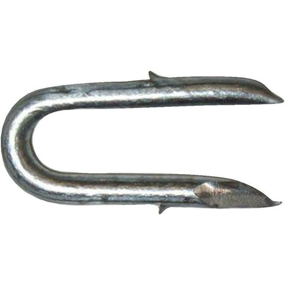1 pc Primesource 1-1/4 In. 8 Ga Single Barb Galvanized Fence Staple (90 Ct., 1 Lb.)