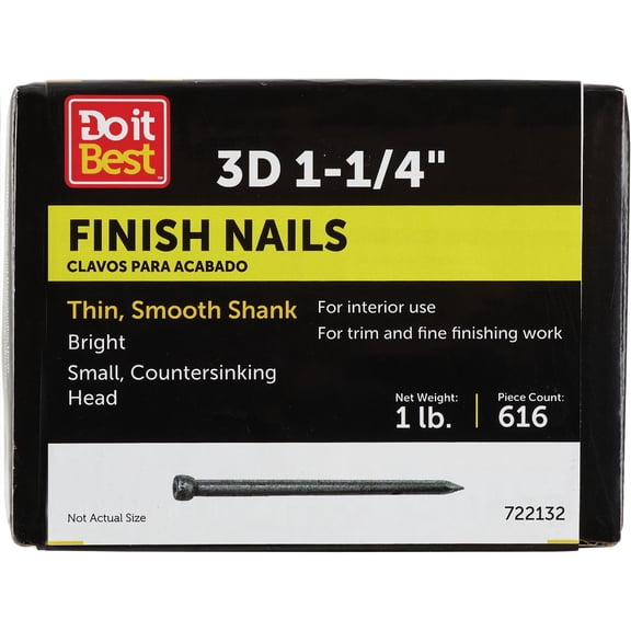 PrimeSource Do it Bright Finish Nail - Pack of 2