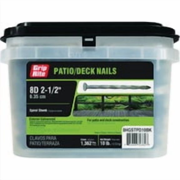 PrimeSource Do it Hot Galvanized Siding & Deck Nail, Case of 6