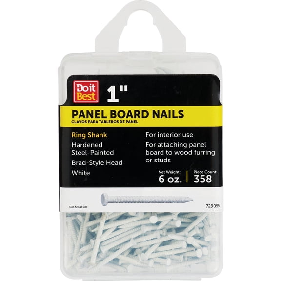 PrimeSource Do it Ring Shank Paneling Nail - Single Pack