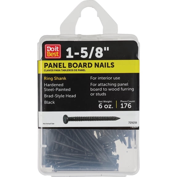 PrimeSource Do it Ring Shank Paneling Nail - Single Pack