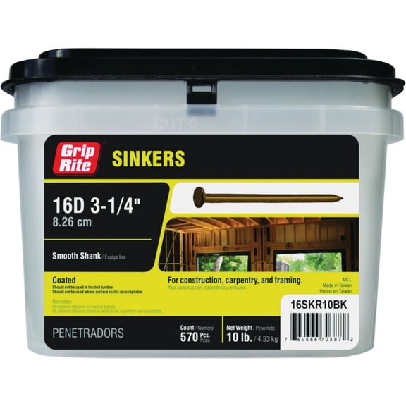 PrimeSource Do it Sinker Framing Nail - Pack of 8